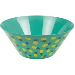 Saladier bleu motif Ananas Summer smile