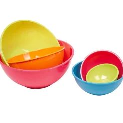 Saladier coloré x6