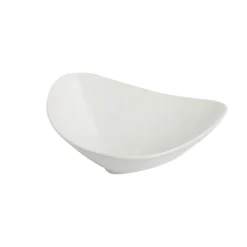 Saladier forme galet blanc