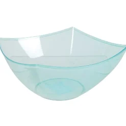 Saladier plastique bleu