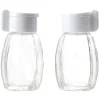 Salière et poivrière en verre