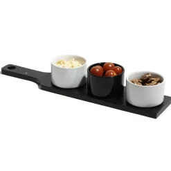 Set apéritif noir et blanc