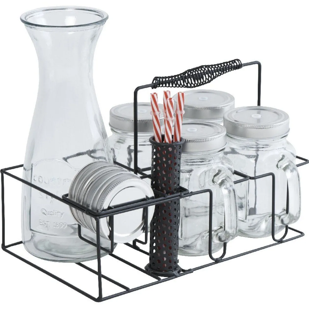 Set de 4 bocaux