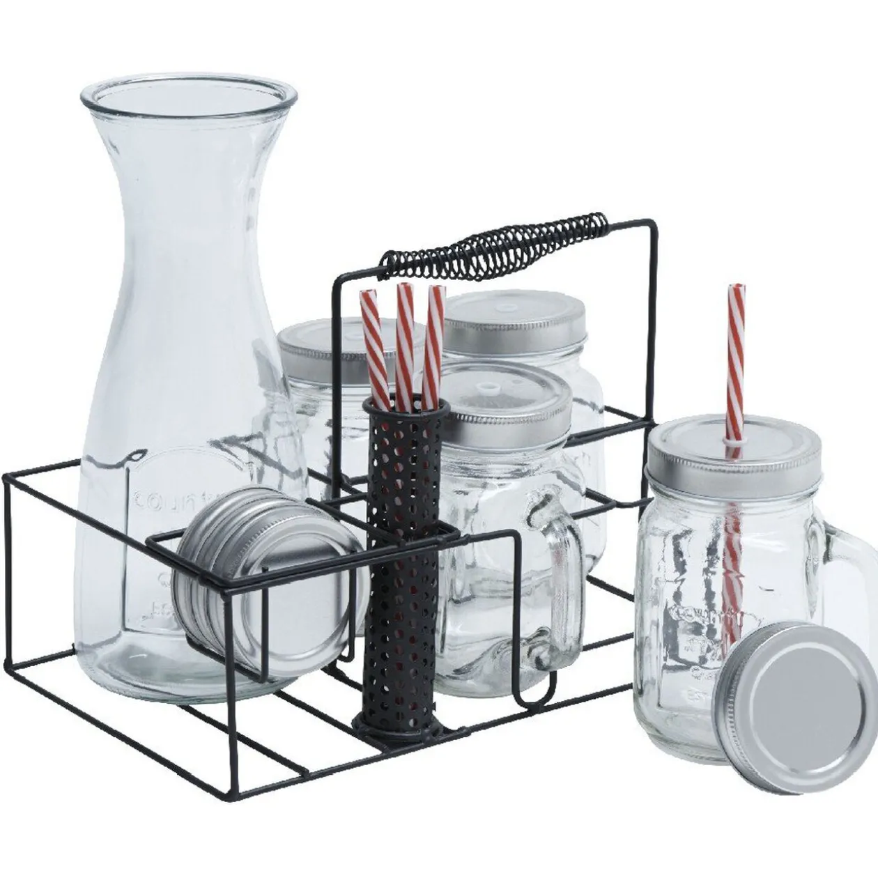 Set de 4 bocaux