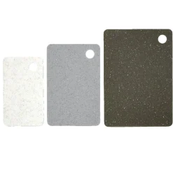 Set de 3 planches à découper design granite