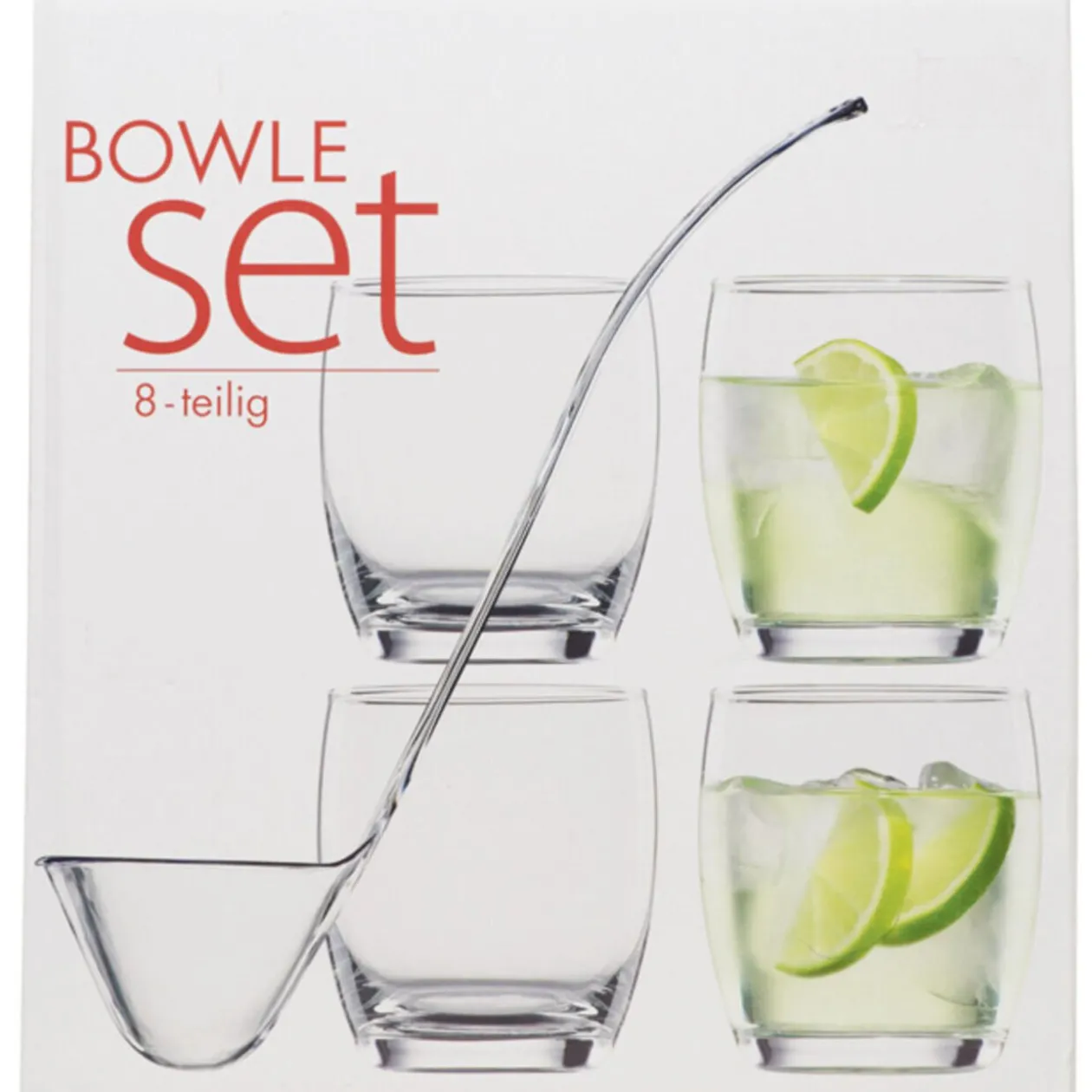 Set punch cocktail