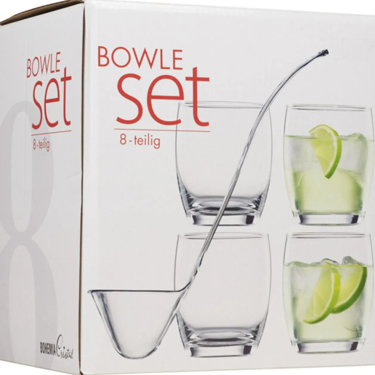 Set punch cocktail
