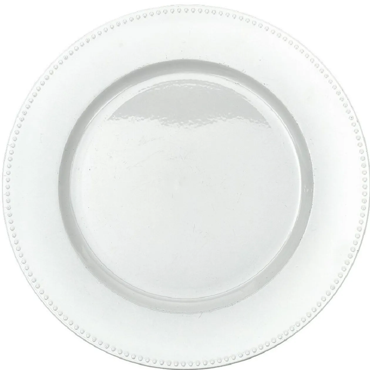 Sous assiette blanche