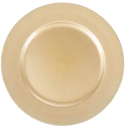 Sous assiette décoration doré petite bordure