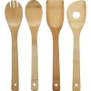 Spatule de cuisine en bambou x3
