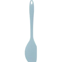 Spatule de cuisine en silicone bleu