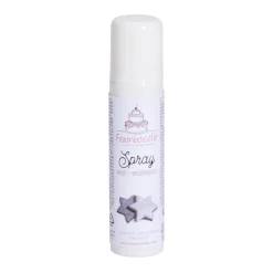 Spray colorant alimentaire argenté Framboiselle