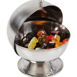 Sucrier boule inox