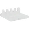 Support à couverts en plastique blanc 14,5x13x5cm