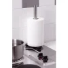 Support essuie tout en inox à ventouses
