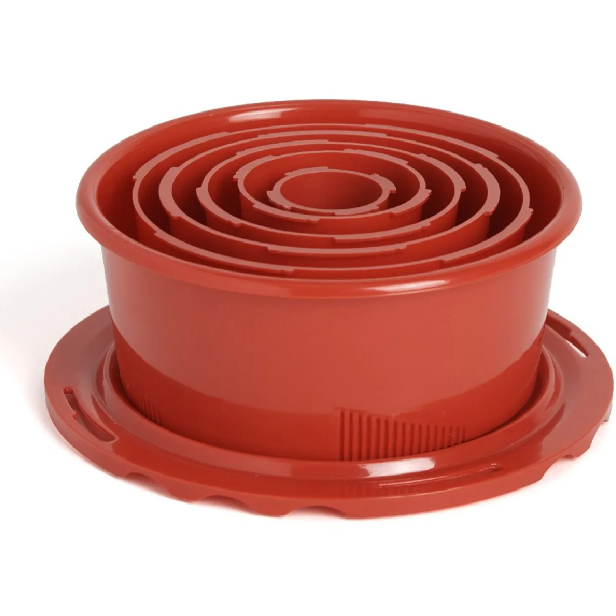 Support poche à douille silicone