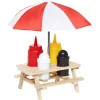 Table 4 condiments barbecue