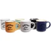 Tasse à café expresso multicolore Bistrot x6