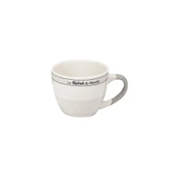 Tasse à expresso en porcelaine design Bistrot du Marché 9 cl