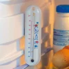 Thermomètre de réfrigérateur blanc