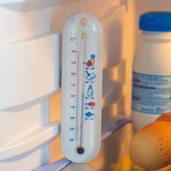 Thermomètre de réfrigérateur blanc