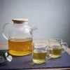 Théière en verre et bambou 1,6L