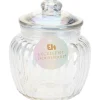 Vase effet iridescent