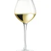 Verre à pied effet doré