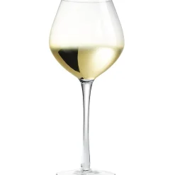 Verre à pied effet doré