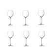 Verre à vin blanc pied cristallin Wine Emotion 35 cl x6