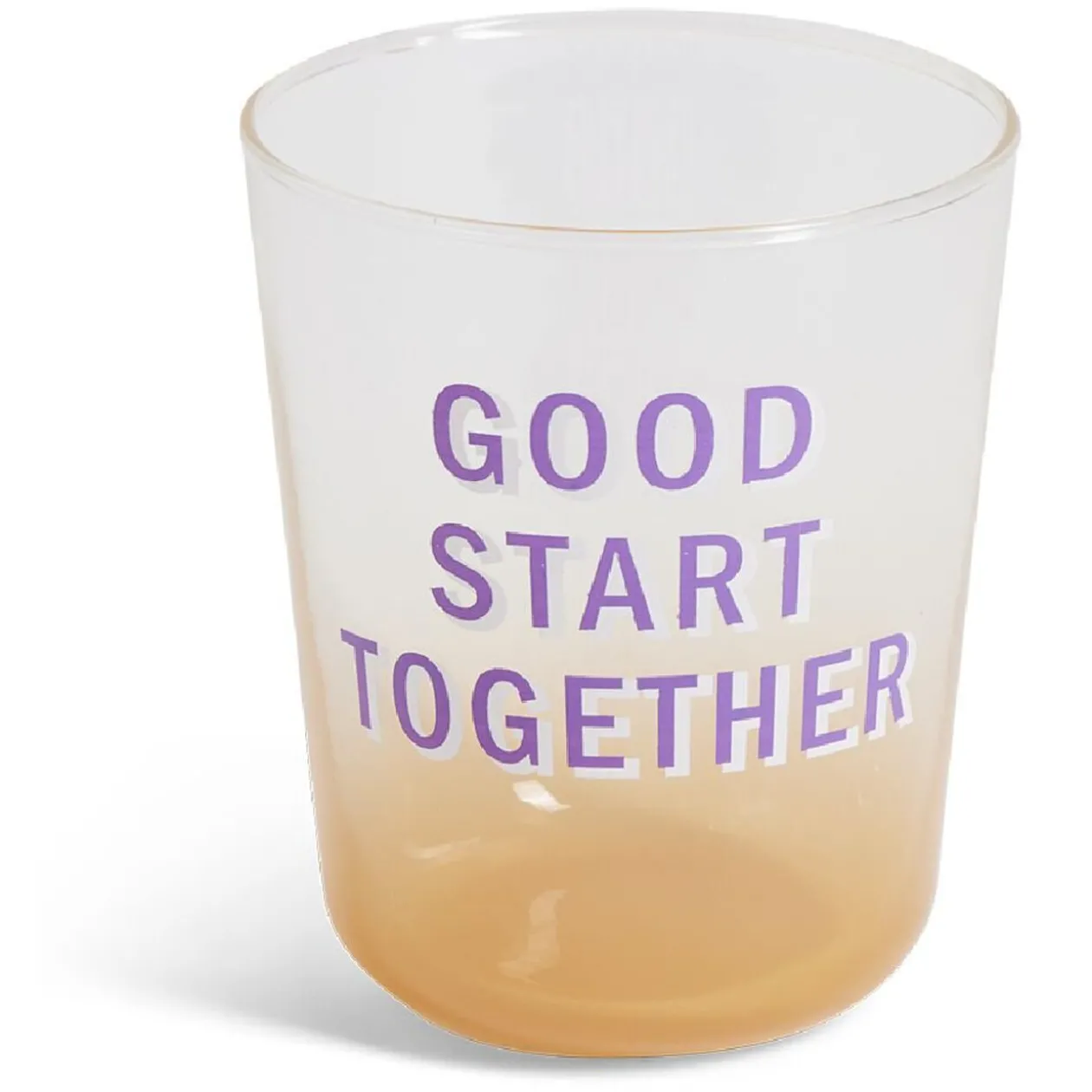 Verre coloré avec message 315ml
