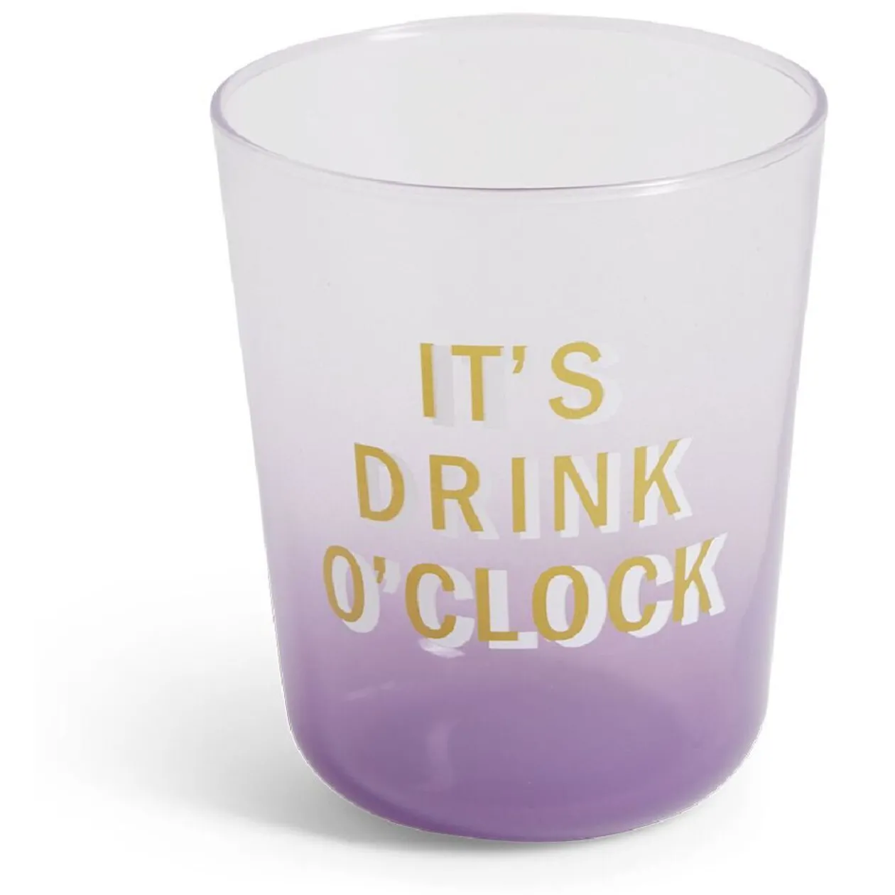 Verre coloré avec message 315ml