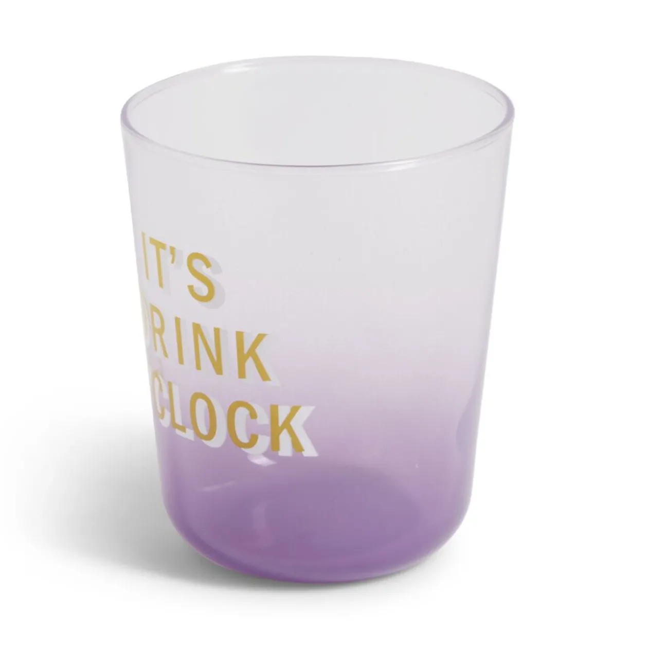 Verre coloré avec message 315ml