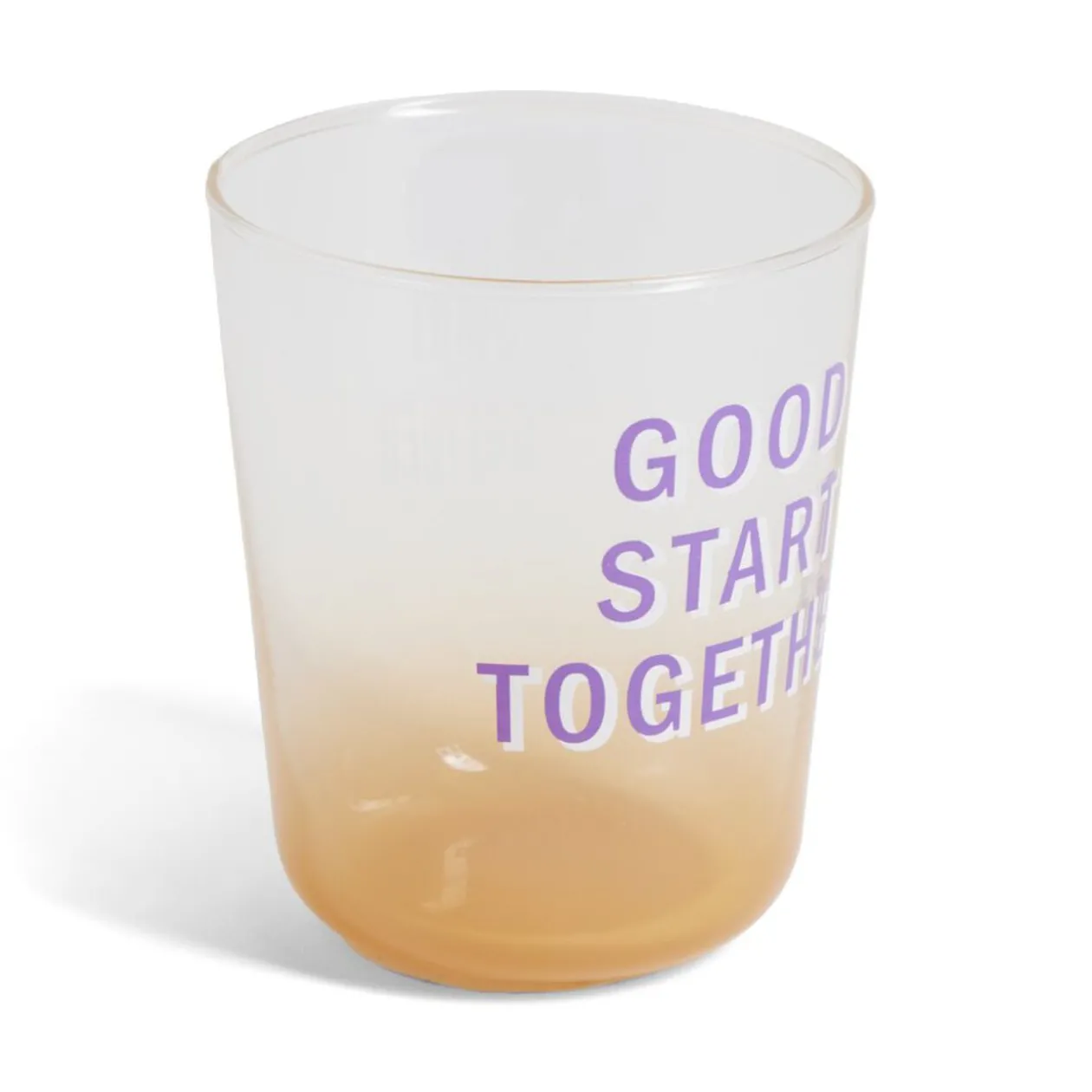 Verre coloré avec message 315ml