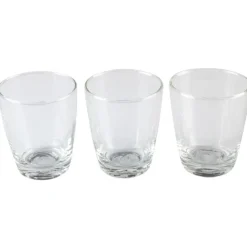 Verre gobelet x3