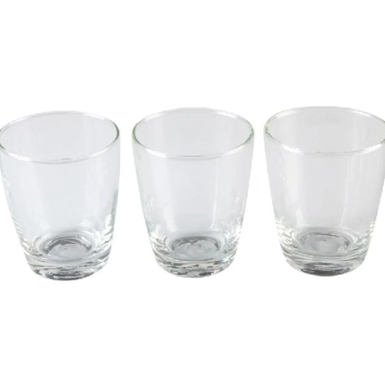 Verre gobelet x3