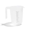 Verre mesureur 500ml plastique blanc transparent
