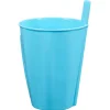 Verre paille intégrée 30CL