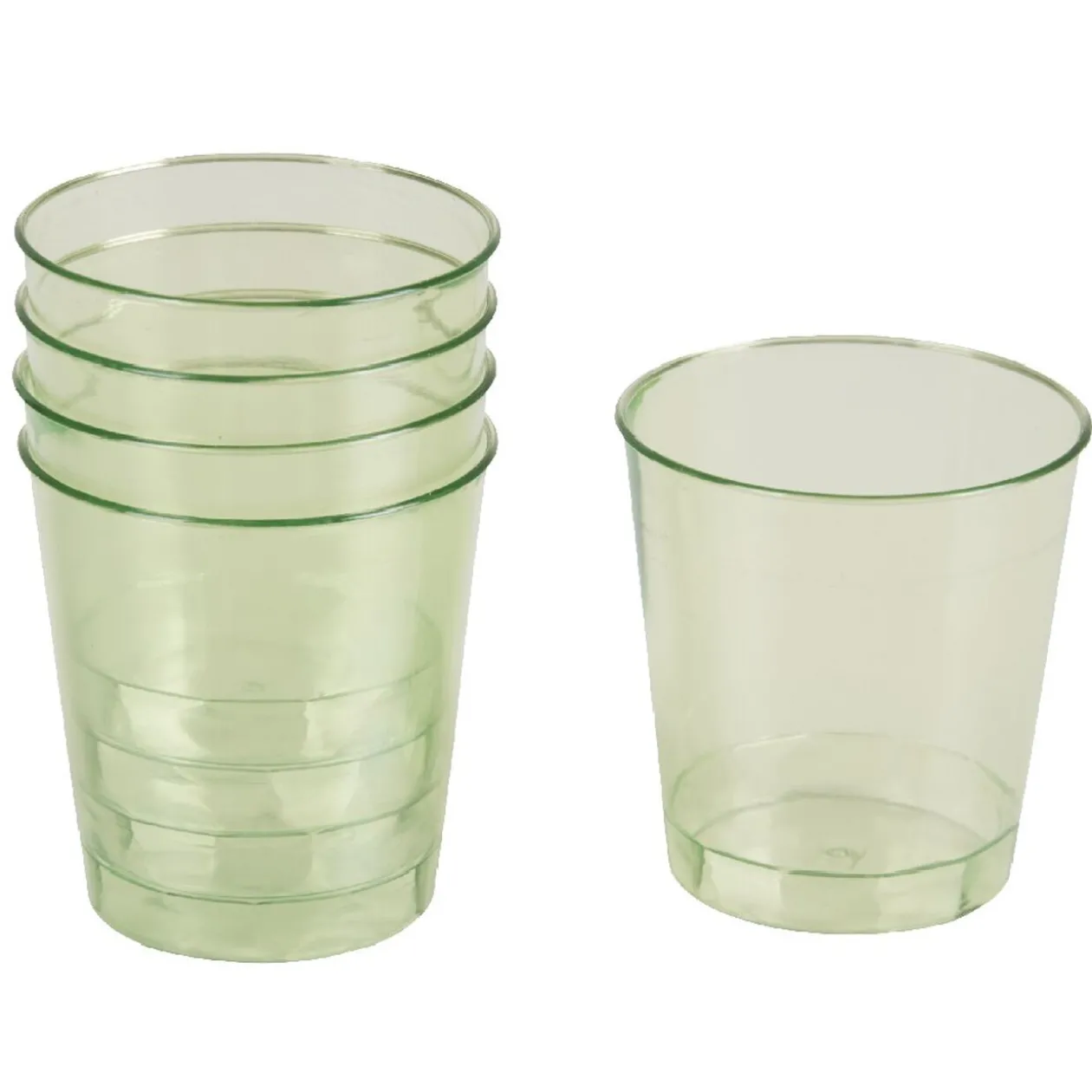 Verre shooter coloré x20