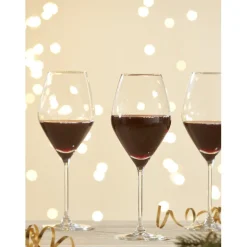 Verres à vin transparents 45 cl x4