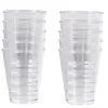 Verrine ronde haute en plastique réutilisable x10